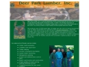Website Snapshot of Deer Park Lumber, Inc.